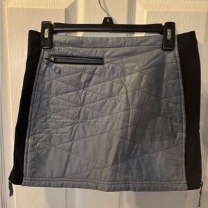 SKHoop Stylish Blue Kari Quilted Down Skirt